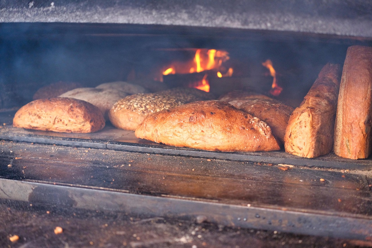wood fired bakery deck oven sourdough